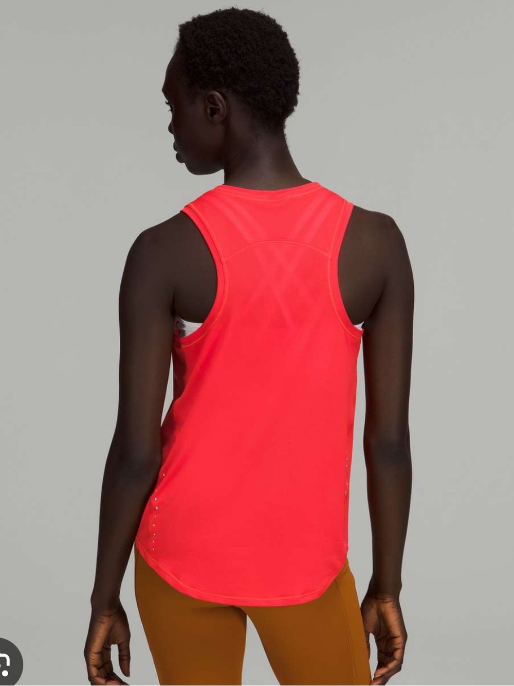 NWT Lululemon High Neck Run and Train Tank Carnation Red - Picture 2 of 6